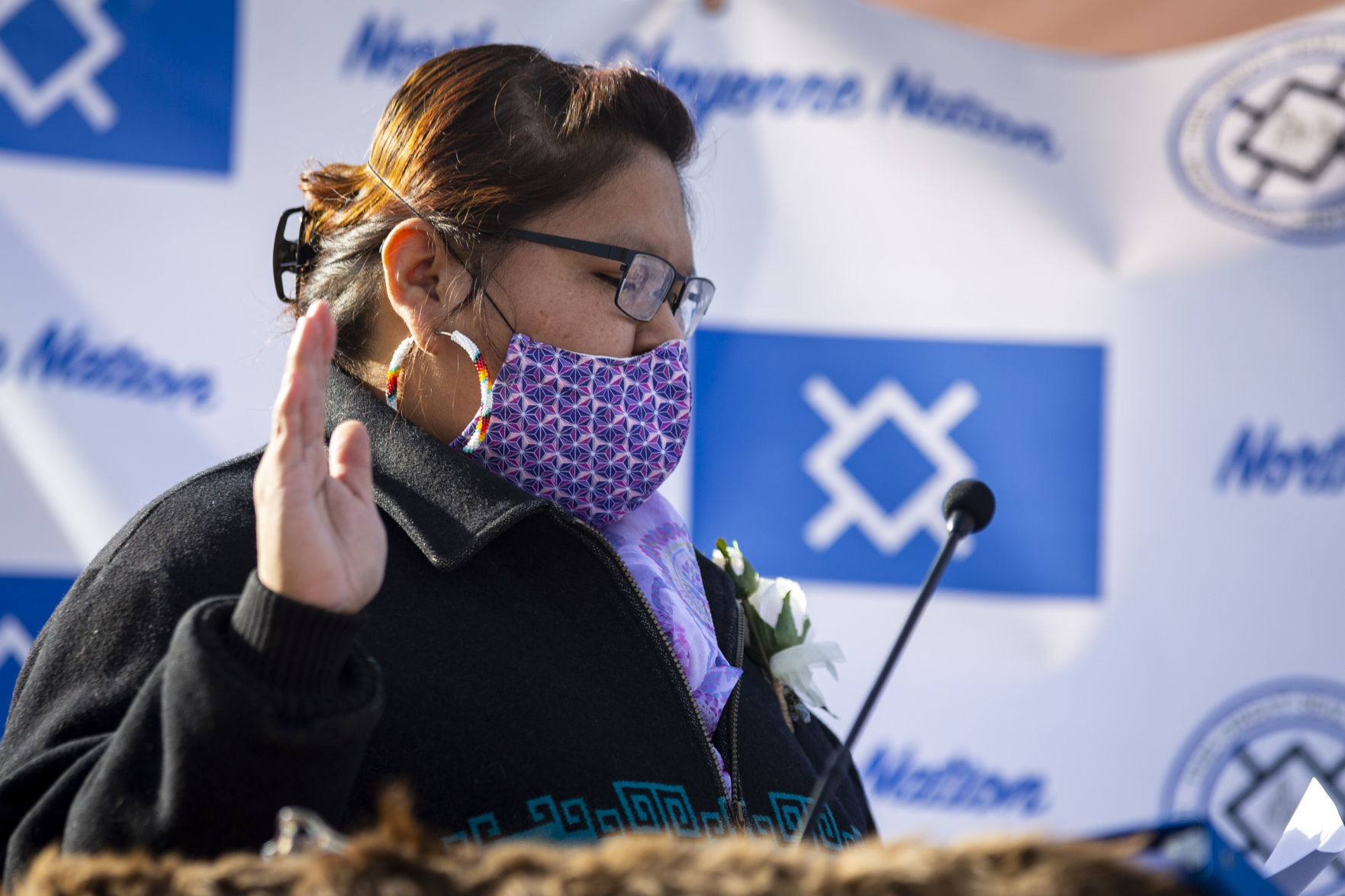 Northern Cheyenne inauguration ceremony